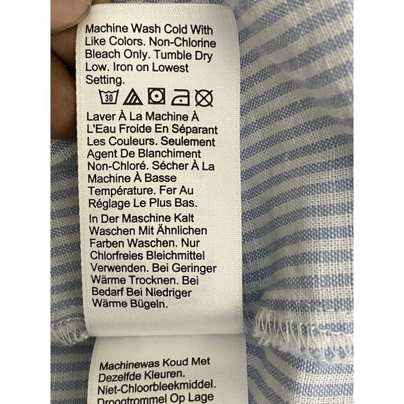 j crew  womens  Smocked Cotton Poplin Dress‎ Budding Branch Size Small S - Picture 11 of 12